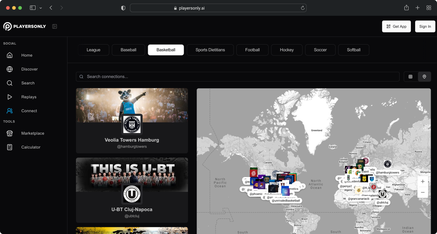 sports profiles