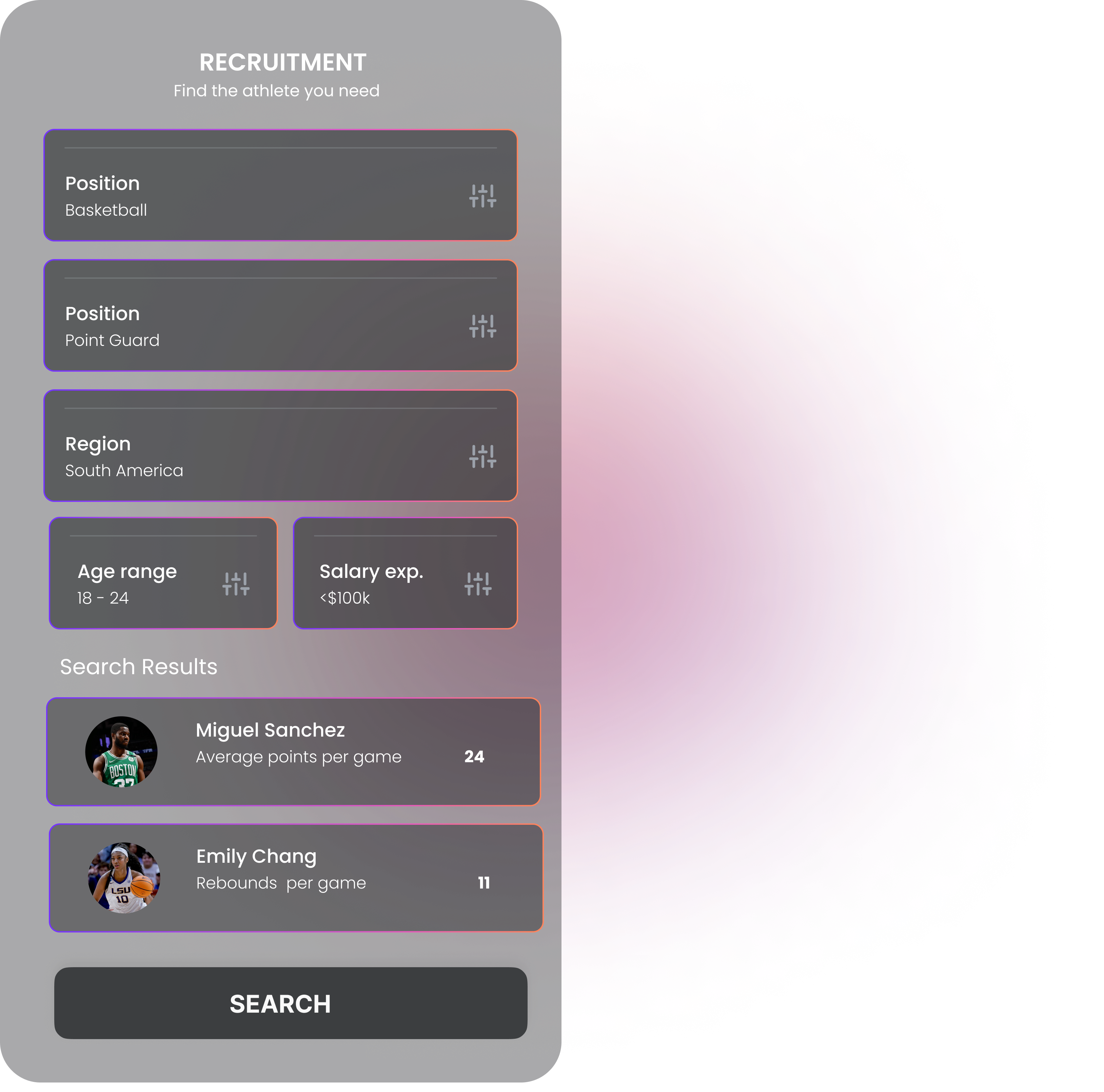 AI matching system